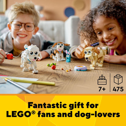 buy LEGO Creator 3 in 1 Adorable Dogs Building Toy Set in India