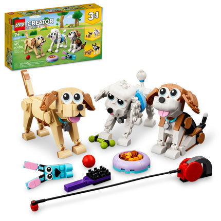 buy LEGO Creator 3 in 1 Adorable Dogs Building Toy Set in India