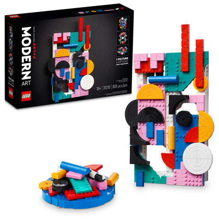 buy LEGO Art Modern Art 31210 Build & Display Home Décor Abstract Wall Art Kit in india