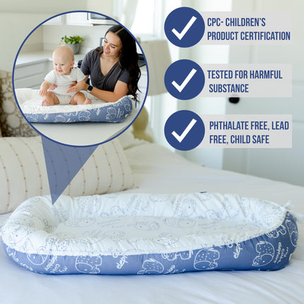 buy Baby Lounger 0-24 Months - Infant & Newborn Lounger with 2-Inch Mattress Pad, Soft Baby Lounger in India