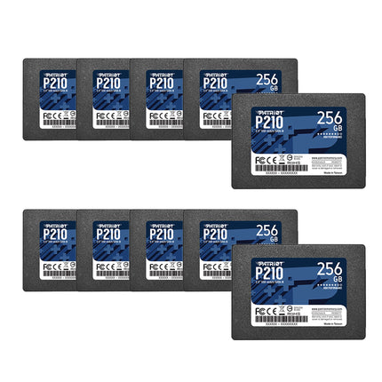 Buy Patriot P210 SATA 3 256GB SSD 2.5 Inch Internal Solid State Drive 10 Pack in India