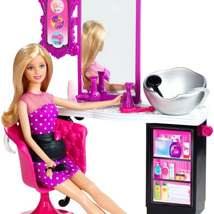 Buy Ever After High CMM55 Barbie Malibu Ave Salon with Barbie Doll Playset in India India