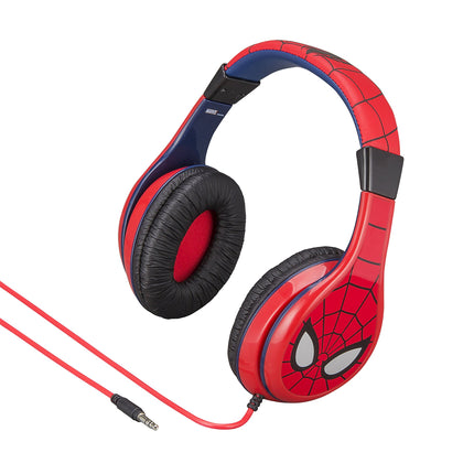 buy eKids Spiderman Kids Headphones, Adjustable Headband, Stereo Sound, 3.5Mm Jack, Wired, Tangle-Free, in india