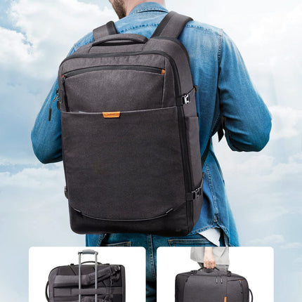 Buy Inateck Large Travel Backpack 38.5-46.2L, Expandable Carry on Backpack 22x14x9 Airline Approved for 17.3" Laptop in India