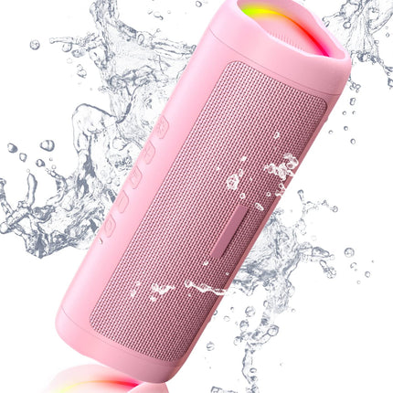 IPX5 Waterproof Bluetooth Speaker with HD Sound, 24H Playtime - For Home, Outdoor, Beach