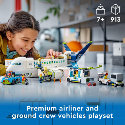 buy LEGO City Passenger Airplane 60367 Building Toy Set in India