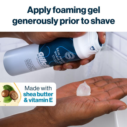 Gillette SkinGuard Shave Gel for Men, 7 oz Skin Protect Shave Gel with Shea Butter and Vitamin E