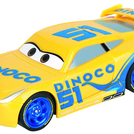 Buy Carrera First Disney/Pixar Cars - Slot Car Race Track - Includes 2 Cars: Lightning McQueen and Dinoc in India