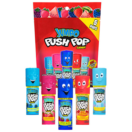 Buy Push Pop Jumbo Individually Wrapped Bulk Lollipop Easter Variety Party Pack in India