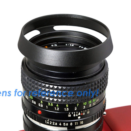 buy Fotasy 43mm Metal Curved Lens Hood, 43mm Vented Hood, 43mm Lens Hood for Fuji Leica Leitz Panasonic in India