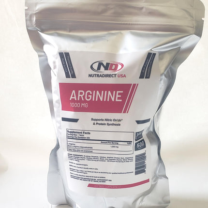 buy NutraDirect L-ARGININE 1000mg Tablets - 500 Tablets in India