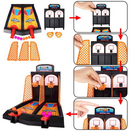 buy ArtCreativity Mini Basketball Game, Basketball Toys, Tabletop Basketball Games for Kids and Adults in India.