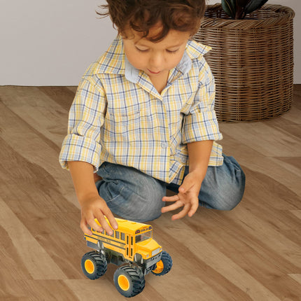 Buy ArtCreativity 5 Inch Monster School Bus, Super Monster Bus with Pullback Mechanism, Diecast Monster in India