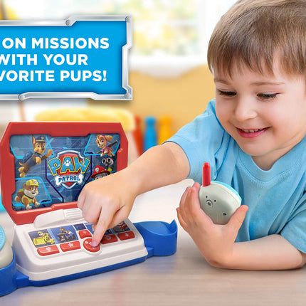 buy Paw Patrol Toy Walkie Talkie Command Center with Kid Friendly Two Way Radios, Built-in Speech & Sound Effects in India