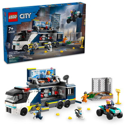 buy LEGO City Police Mobile Crime Lab Truck Toy, Pretend Play Police Toy, Includes Quad Bike, 2 Officers in India