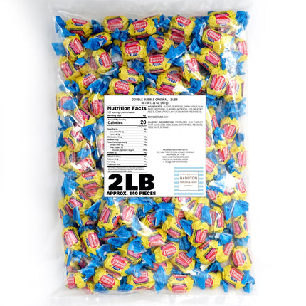 Buy Dubble Bubble Original Gum - 2 Pound Bulk Bag - Individually Wrapped Gum - in India