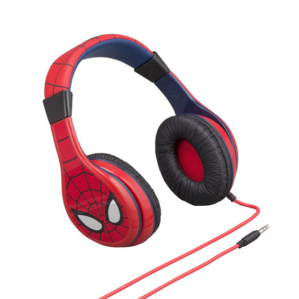 buy eKids Spiderman Kids Headphones, Adjustable Headband, Stereo Sound, 3.5Mm Jack, Wired, Tangle-Free, in india