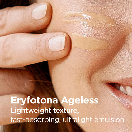 Eryfotona Ageless Sunscreen Zinc Oxide and 100% Mineral Tinted Sunscreen SPF 50+, 3.4 Fl Oz