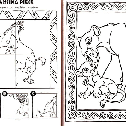Disney - The Lion King - Gigantic Coloring & Activity Book - 200 Pages