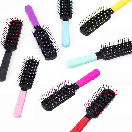 Buy Cricket Static Free Fast Flo Color Vent Hair Brush for Blow Drying, Styling and Detangling in India