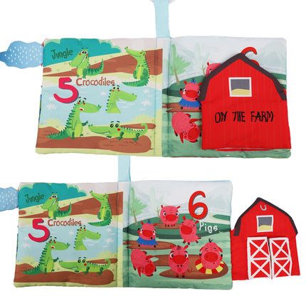 buy Soft Cloth Crinkle Baby Books 0-6 Months Baby Toys 6 to 12 Months Touch Feel Books for Babies Infant in india