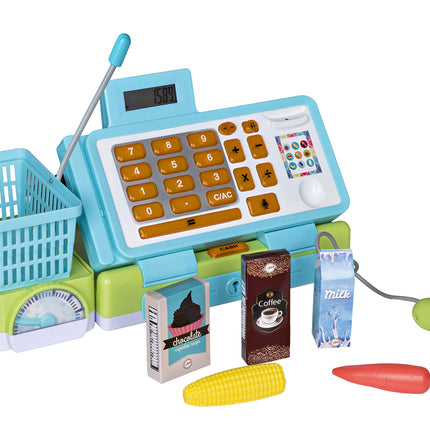 Buy Playkidz Interactive Toy Cash Register for Kids - Sounds & Early Learning Play Includes Play Money in India
