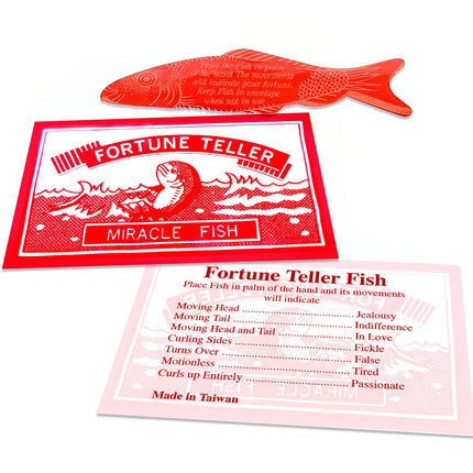 ArtCreativity Large 3.5 Inch Mood Fortune Teller Fish - Set of 72 - Cool Novelty Toy for Kids and Adults - Fun Science Learning Aid - Christmas Party Cracker Toy, Birthday Party Favor