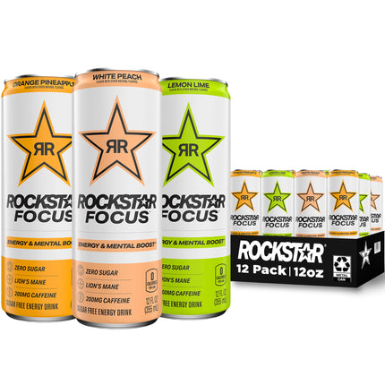 Buy Rockstar Focus Energy Drink Variety Pack in India