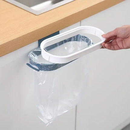 garbage trash bag holder::trash bag holder for kitchen::Kitchen Trash Bag Holder