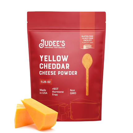 Buy Judee's Yellow Cheddar Cheese Powder 319g (11.25oz) - 100% Non-GMO, rBST Hormone-Free, Gluten-Free in India