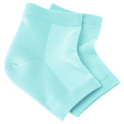 buy NatraCure Vented Moisturizing Gel Heel Sleeves - Skin softening footcare treatment socks for Cracked Heels in India