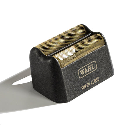 Wahl Professional 5 Star Series Finale Shaver Replacement Super Close Gold Foil & Cutter Bar Assembly, Hypo-Allergenic, Super Close, Bump Free Shaving for Professional Barbers and Stylists-Model 7043