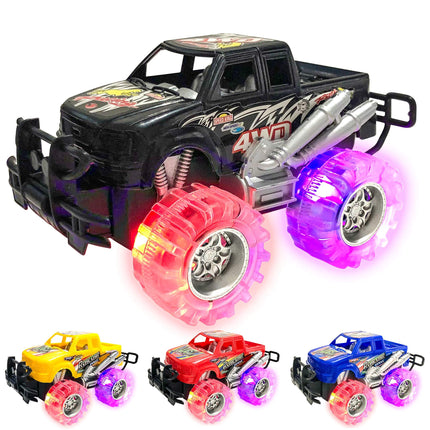 buy ArtCreativity Light Up Monster Trucks for Boys and Girls, 4-Pack Toy Truck Set in India