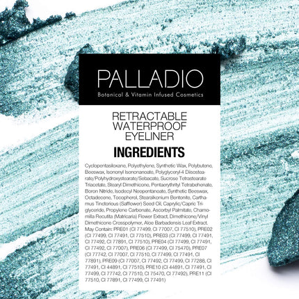 buy Palladio Retractable Waterproof Eyeliner, Richly Pigmented Color and Creamy, Slip Twist Up Pencil Eye in India