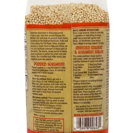 Buy Bob's Red Mill 2531C244 Whole Grain Sorghum 24 Ounce in India