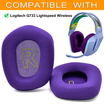 Buy G733 Earpads - defean Replacement Ear Cushion Cover Compatible with Logitech G733 G 733 Lightspeed in India