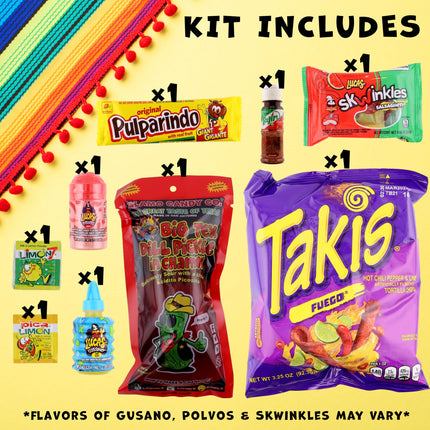 Buy Chamoy Pickle Kit with Takis by Happy Packs | Pepinillos con Chamoy | Includes 1 Chamoy Pickle | in India