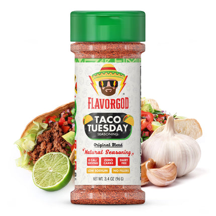 Buy Taco Tuesday Seasoning Mix by Flavor God - Premium All Natural & Healthy Spice Blend for Grillin in India