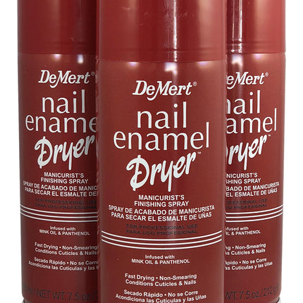 Demert Nail Enamel Dryer-7.5 oz (3-Pack)