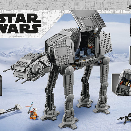 LEGO® Star Wars™ AT-AT™ 75288 Building Kit,AT-AT Walker Building Toy;Universe and Recreate Classic Star Wars Trilogy Scenes