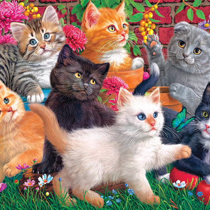 Cra-Z-Art - RoseArt - Fancy Cats 750PC - Kittens at Play