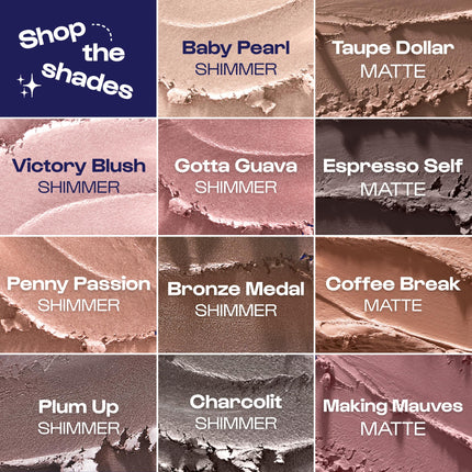 ALLEYOOP 11th Hour Cream Eye Shadow Sticks - Taupe Dollar (Matte) - Award-winning Eyeshadow Stick - Smudge-Proof and Crease Proof for Over 11 Hours - Easy-To-Apply and Compact for Travel, 0.05 Oz