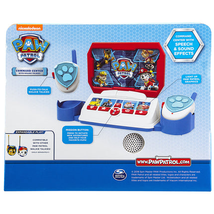 buy Paw Patrol Toy Walkie Talkie Command Center with Kid Friendly Two Way Radios, Built-in Speech & Sound Effects in India