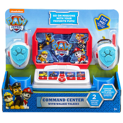 buy Paw Patrol Toy Walkie Talkie Command Center with Kid Friendly Two Way Radios, Built-in Speech & Sound Effects in India