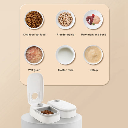 Automatic Pet Feeder Smart Food Dispenser For Cats Dogs Timer Stainless Steel Bowl Auto Dog Cat Pet Feeding Pet Supplies