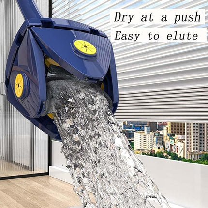 Dry at a push squeezing mop