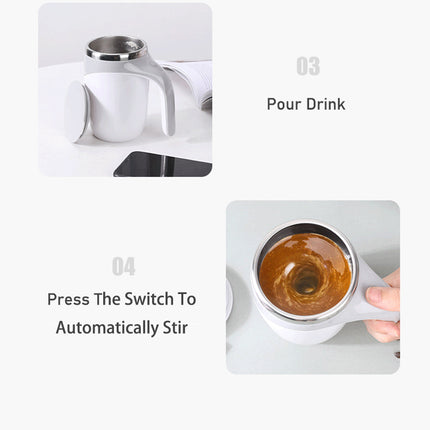 Self Stirring Mug::Automatic Stirring Mug::self stirring coffee mug::auto stirring mug::Electric Mixing Cup::Self Stirring Coffee Mug