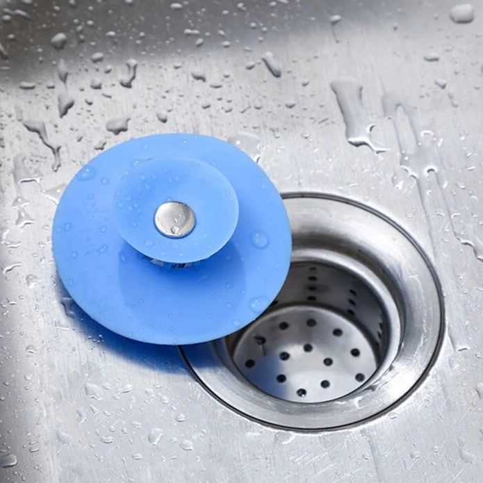 Push-type Silicone Floor Drain, Silicone Universal Sink Stopper