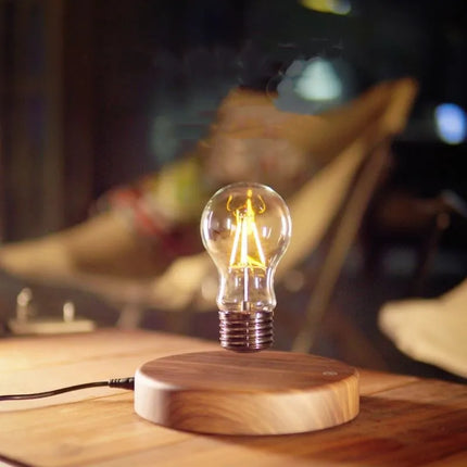Levitating LED Bulb Light for Desks