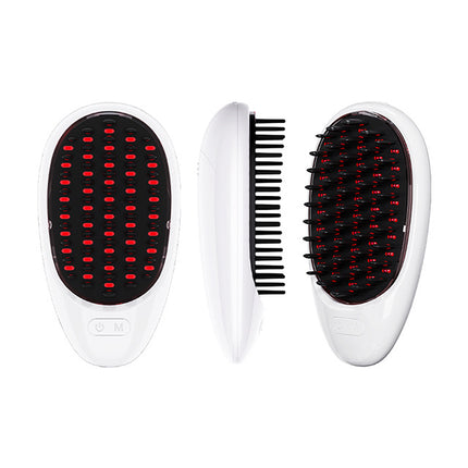 Maxbell Electric Massage Comb Ultimate Head Scalp Massager with Red & Blue Light Therapy